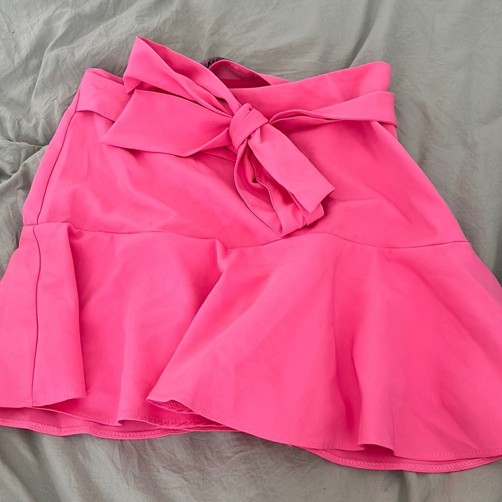 Hot Pink Zara skirt